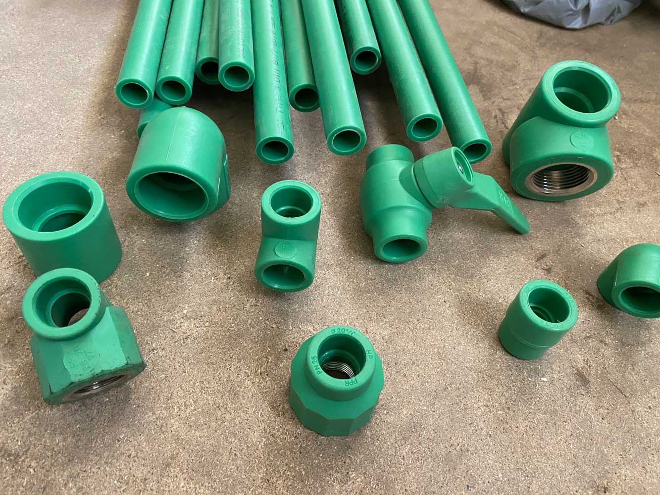 GREEN FITTINGS